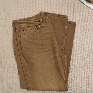 Goodfellow & Co Straight Tan Jeans 36Wx30L